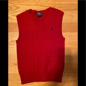 Red POLO by Ralph Lauren vest